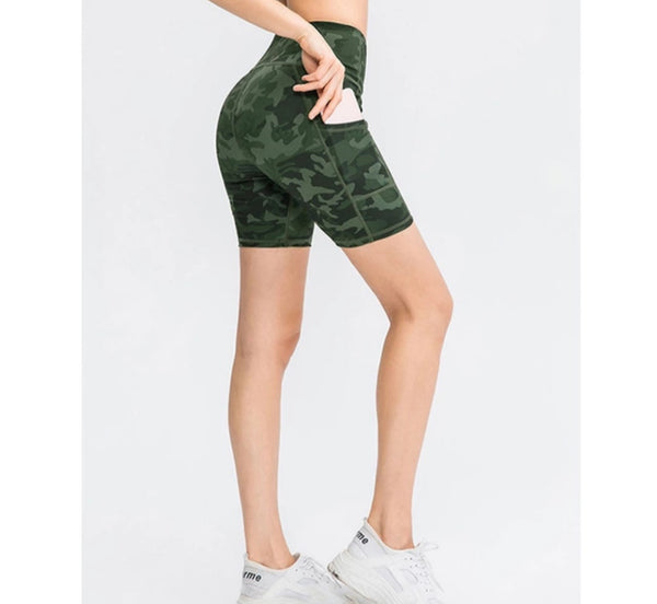 Scrunch Bum Shorts -Sherbert – Kimbofit_Wear